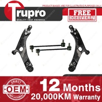 Trupro Front Lower Control Arm Sway Bar Link Kit for Hyundai ix35 LM 02/10-On