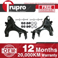 Trupro Front Lower Control Arm Sway Bar Link Kit for Nissan Navara D22 97-01