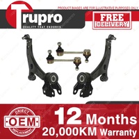 Trupro Front Lower Control Arm Sway Bar Link Kit for Ford Focus LW 09/11-On