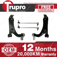 Trupro Front Lower Control Arm Sway Bar Link Kit for Mazda 2 DY10Y1 12/02-08/07