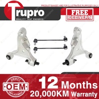 Trupro Front Lower Control Arm Sway Bar Link Kit for Volvo S60 V70 00-07
