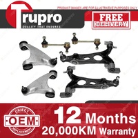 Trupro Front Upper Lower Control Arm Sway Bar Link Kit for Alfa Romeo 147 156 GT