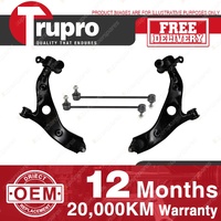 Trupro Front Lower Control Arm Sway Bar Link Kit for Mazda CX-5 KE 02/12-On