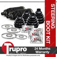 4 Front CV Boot Kit 2 Front Steering Rack Boot for HOLDEN Apollo JM JP 4cyl 2.2L