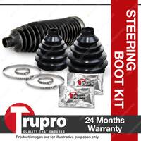 2 Front CV Boot Kit 1 Front Steering Rack Boot for MITSUBISHI Magna TN TP 4cyl