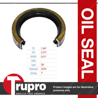 1 x Rear Pinion Oil Seal for Jeep CJ7 CJ8 I4 V6 OHV CARB 1981-1985