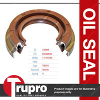 1 x Front Wheel Bearing Oil Seal for Daewoo Musso I5 I6 DOHC SOHC 1998-2002