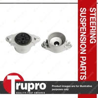 Pair Trupro Rear Strut Mounts for Mazda 2 DE Hatchback ZY 16V DOHC VVT 2007-2014