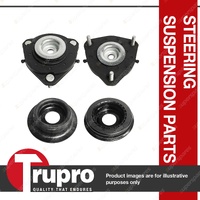 Pair Trupro Front Strut Mounts for Ford Transit VM Van I3 I4 16V DOHC 2006-On