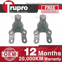 2 Pcs Premium Quality Trupro Lower Ball Joints for NISSAN COMMERCIAL 720 4WD