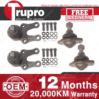 4 Pcs Trupro Lower+upper Ball Joints for TOYOTA COMMERCIAL SPACIA YR22 93-96