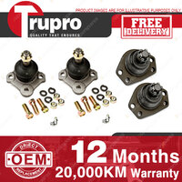 4 Trupro Lower+upper Ball Joints for TOYOTA CROWN RS50 RS60 MS53 MS57 MS55 RS56