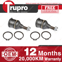 2 Pcs Brand New Premium Quality Trupro Lower Ball Joints for FORD TAURUS 96-99
