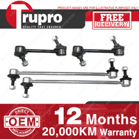 4 Pcs Trupro Front+Rear Sway Bar Links for TOYOTA CELICA ZZT231 99-05