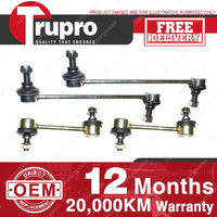 4 Pcs Trupro Front+Rear Sway Bar Links for TOYOTA COROLLA ZZE122 03-ON
