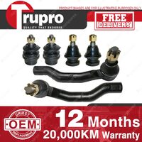 Trupro Ball Joint Tie Rod End Kit for NISSAN NAVARA 4WD D40M SERIES VSK 05-06