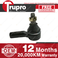 1 Pc Trupro LH Outer Tie Rod End for TOYOTA COMMERCIAL TARAGO TR3 CR3 4WD 88-on