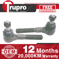 2 Pcs Trupro L+R Outer Tie Rod End for FORD F150 2WD BALL JOINT SUSPENSION 87-96