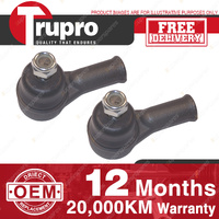2 Pcs Trupro LH+RH Outer Tie Rod Ends for FORD CAPRI 1.6LT 4CYL 3.0LT V6 69-73