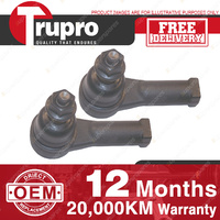 2 Pcs Trupro LH+RH Outer Tie Rod Ends for FORD FALCON BA BF RTV UTE 03-10