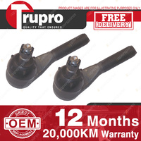 2 Pcs Trupro LH+RH Outer Tie Rod Ends for FORD MAVERICK PASSENGER VEHICLE 70-74