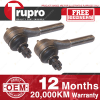 2 Pcs Trupro LH+RH Outer Tie Rod Ends for FORD MUSTANG V8 MANUAL STEER 1965