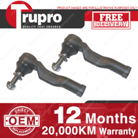 2 Pcs Trupro LH+RH Outer Tie Rod Ends for FORD TERRITORY SX & SY series 2 04-09