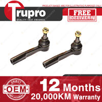 2 Pcs Trupro LH+RH Outer Tie Rod for HOLDEN ASTRA TS with Delphi ZF rack 98-06
