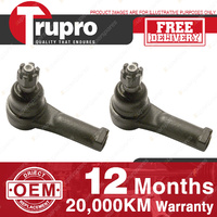 2 Pcs Trupro LH+RH Outer Tie Rod for HOLDEN STATESMAN WH to VIN # L492688 99-on