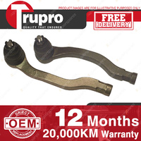 2 Pcs Trupro LH+RH Outer Tie Rod Ends for HONDA CIVIC ED EF EY 87-91