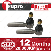2 Pcs Premium Quality Trupro LH+RH Outer Tie Rod Ends for HONDA ODYSSEY RA 98-00