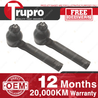 2 Pcs Trupro L+R Outer Tie Rod Ends for SUBARU IMPREZA GC GF inc WRX TURBO 98-00