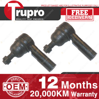 2 Pcs Trupro LH+RH Outer Tie Rod Ends for TOYOTA MR2 AW10 AW11 84-89