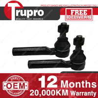 2 Pcs Trupro LH+RH Outer Tie Rod Ends for TOYOTA COMMERCIAL Hi Ace 04-on