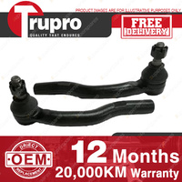 2 Pcs Trupro LH+RH Outer Tie Rod Ends for TOYOTA TARAGO ACR30R 2WD 00-03
