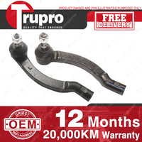 2 Pcs Premium Quality Trupro LH+RH Outer Tie Rod Ends for VOLVO 850 SERIES 92-97