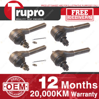 4 Pcs Trupro Outer Inner Tie Rod Ends for FORD FALCON XM XP 1964-66