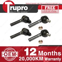 4 Pcs Trupro Outer Inner Tie Rod Ends for FORD COURIER 18 20 22 SGC SGHW 1979-82