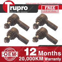 4 Pcs Trupro Outer Inner Tie Rod Ends for HOLDEN RODEO TFS 4WD 08/99-02/03
