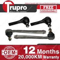4 Trupro Outer Inner Tie Rod Ends for NISSAN DATSUN 280ZX COUPE 78-81