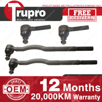 4 Pcs Trupro Outer Inner Tie Rod Ends for SUZUKI COMMERCIAL VITARA 5/88-95