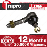 1 Pc Trupro LH Outer Tie Rod End for HOLDEN COMMERCIAL DROVER QB 4WD 85-87