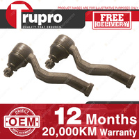 2 Pcs Trupro LH+RH Outer Tie Rod Ends for FORD ECONOVAN SPECTRON SG 83-03