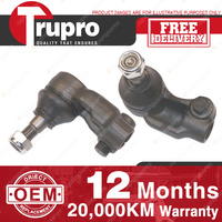 2 Pcs Trupro LH+RH Outer Tie Rod Ends for HOLDEN CALIBRA YE VECTRA 88-ON
