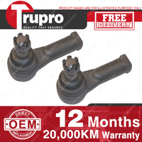 2 Pcs Trupro LH+RH Outer Tie Rod for HOLDEN COMMODORE VB VC VH VK STATESMAN VQ