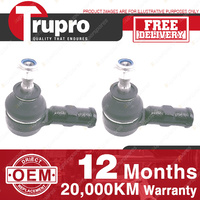 2 Pcs Trupro LH+RH Outer Tie Rod Ends for HOLDEN BARINA SB XC COMBO SB XC