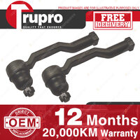 2 Inner Tie Rod for MAZDA 1300 FAMILLIA PRESTO TK 1600 323 CAPELLA 626 CB2 RX7