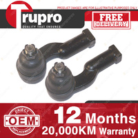 2 Pcs Trupro LH+RH Outer Tie Rod for MAZDA 323 BD1031 BD1051 BD1052 FWD 80-85