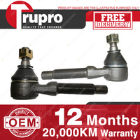 2 Pcs Trupro LH+RH Outer Tie Rod Ends for NISSAN COMMERCIAL PATROL GU Y61 97-02