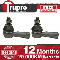 2 Pcs Trupro LH+RH Outer Tie Rod Ends for SUBARU 1400 1600 BRUMBY 1600